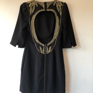 Urban Outfitters Beaded Open Back Dress